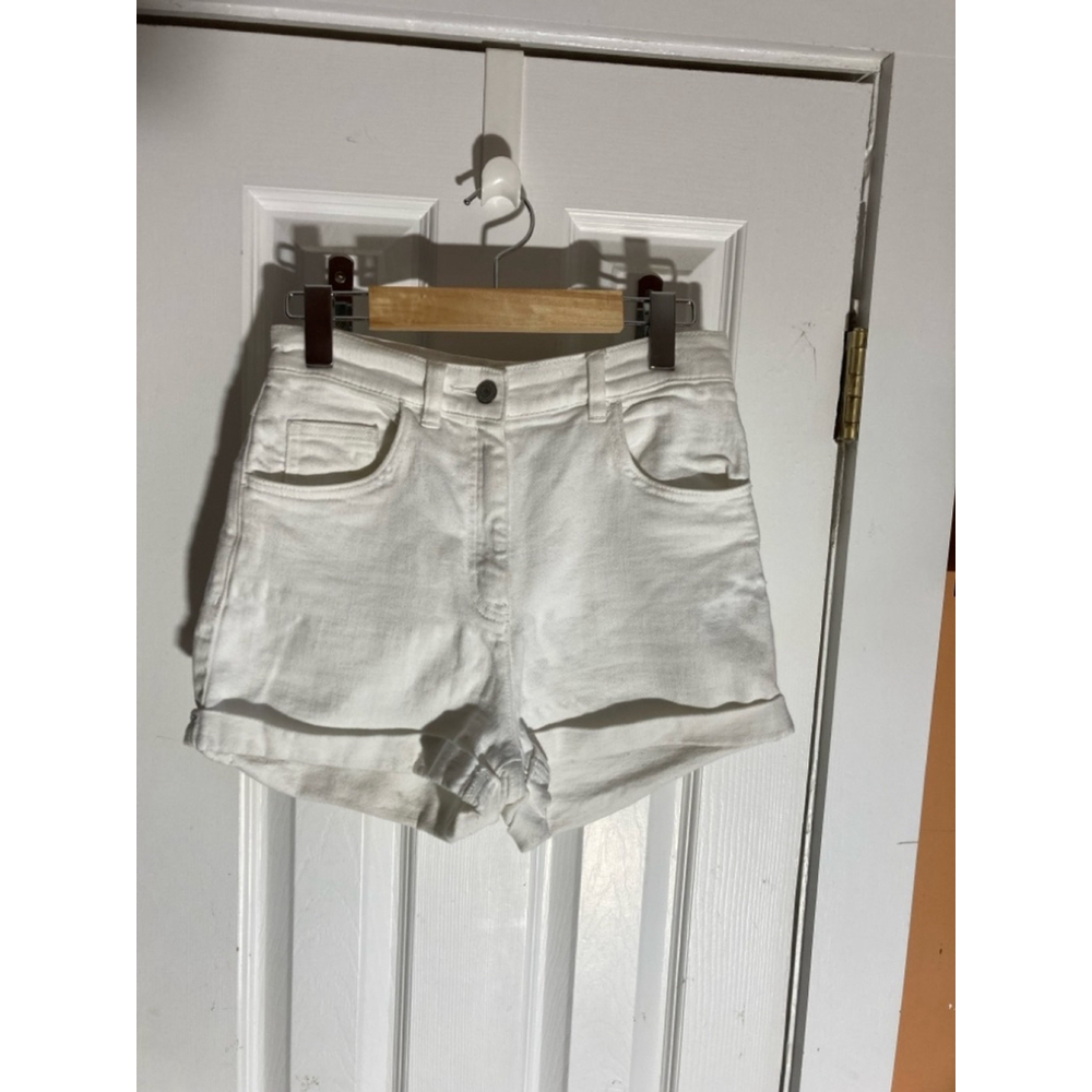 Women's Wilfred Free White Denim Shorts Size 6